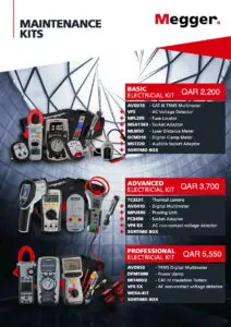 Megger Electrical Kits for Qatar